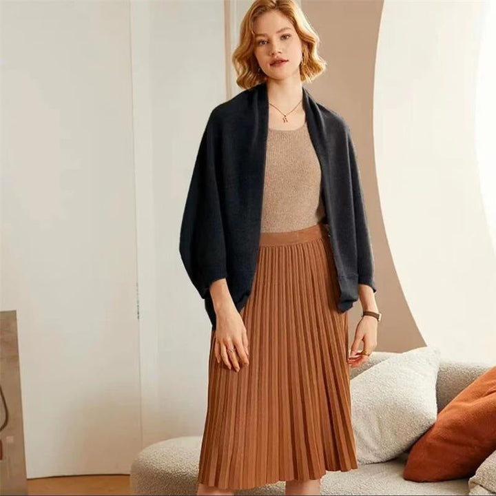 Scialle Donna in Maglia Caldo Morbido Moda