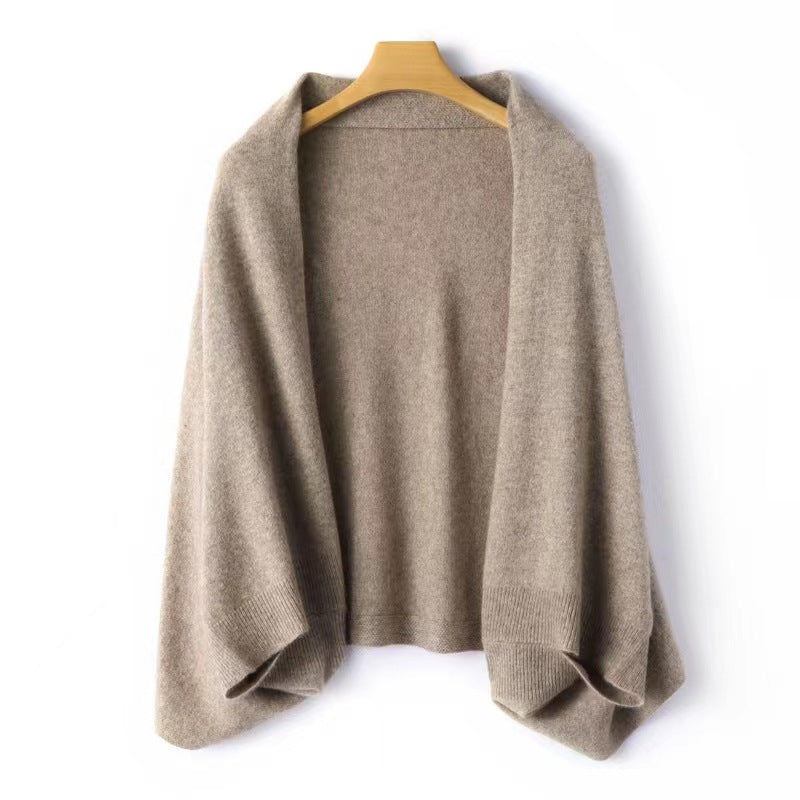 Scialle Donna in Maglia Caldo Morbido Moda