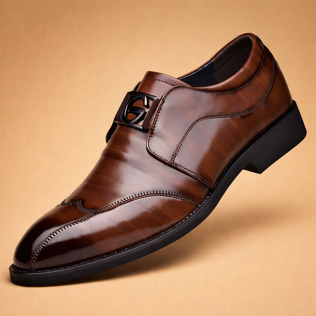 Scarpe Slip-On Uomo Eleganti Formali Morbide