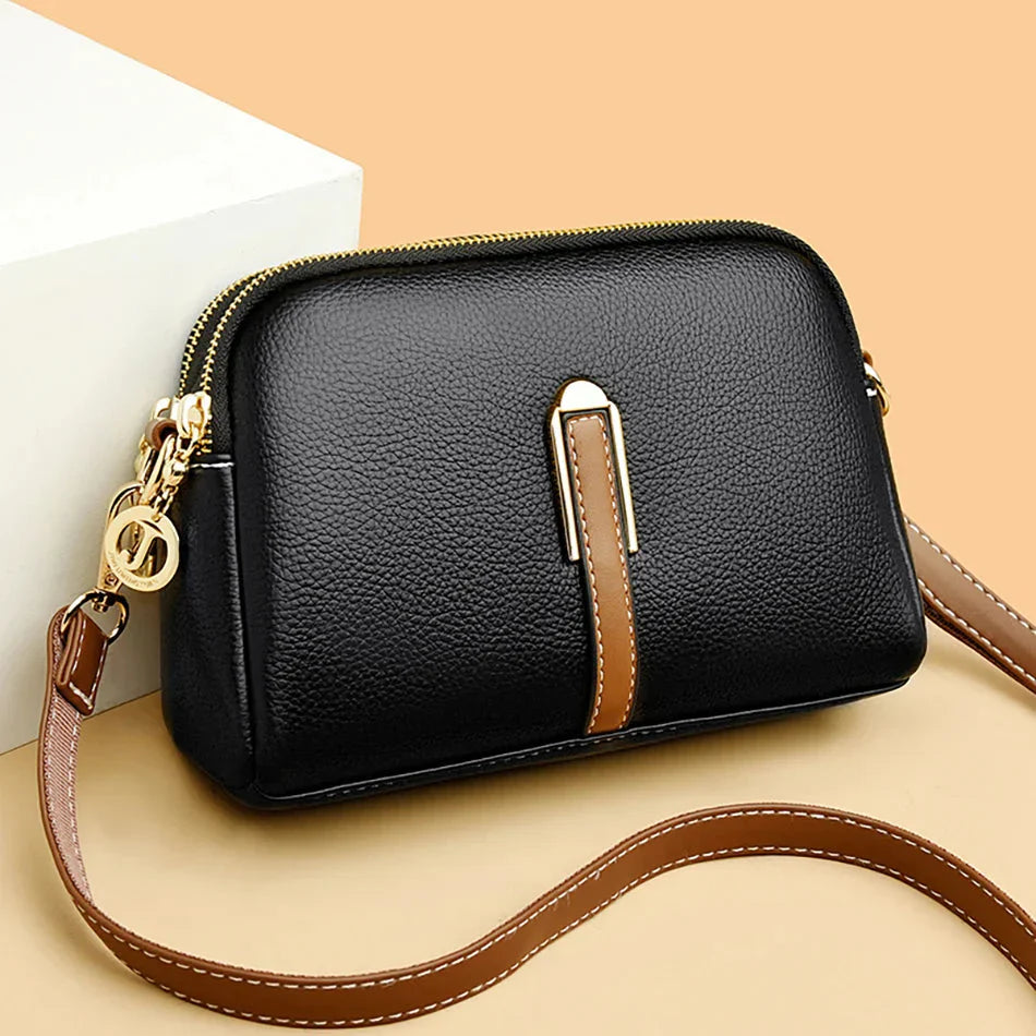 Borsa Donna in Pelle Tracolla Regolabile - Vesarelli