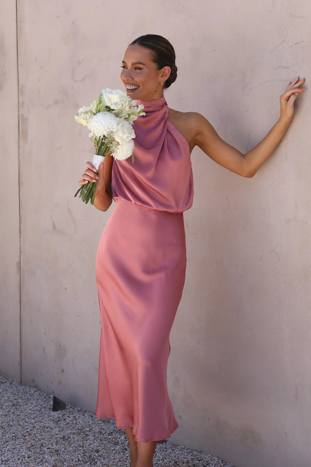 Completo Donna Gonna Fluida Scollo Drappeggiato - Vesarelli