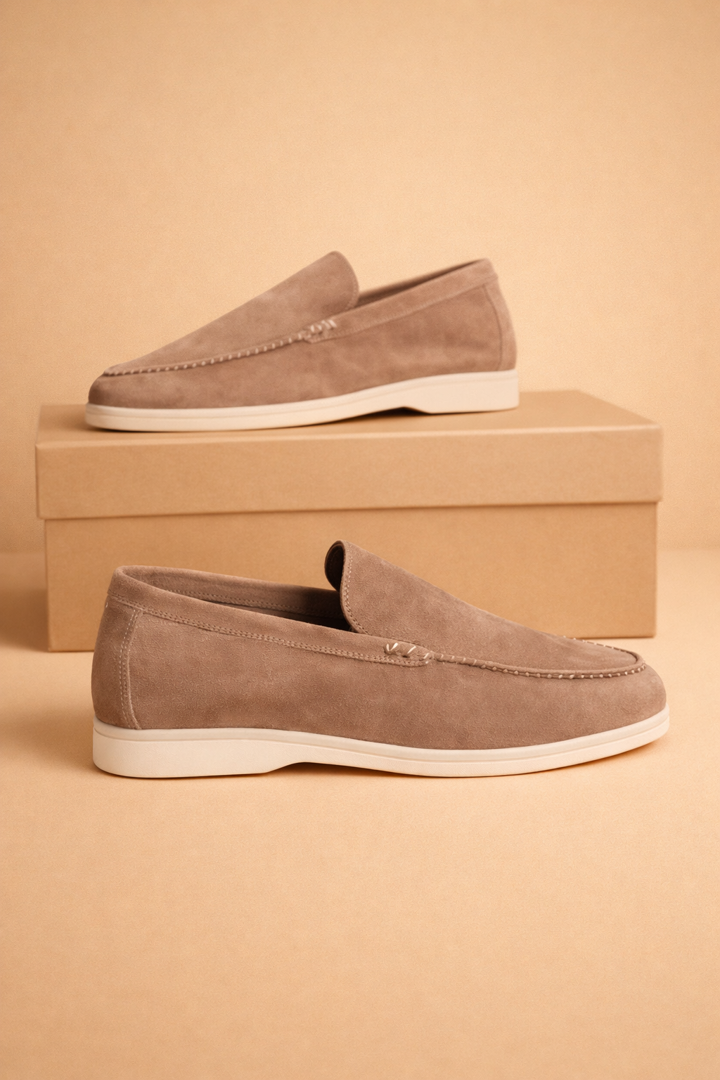 Mocassini Uomo Slip-On Pelle Eleganti Minimalisti