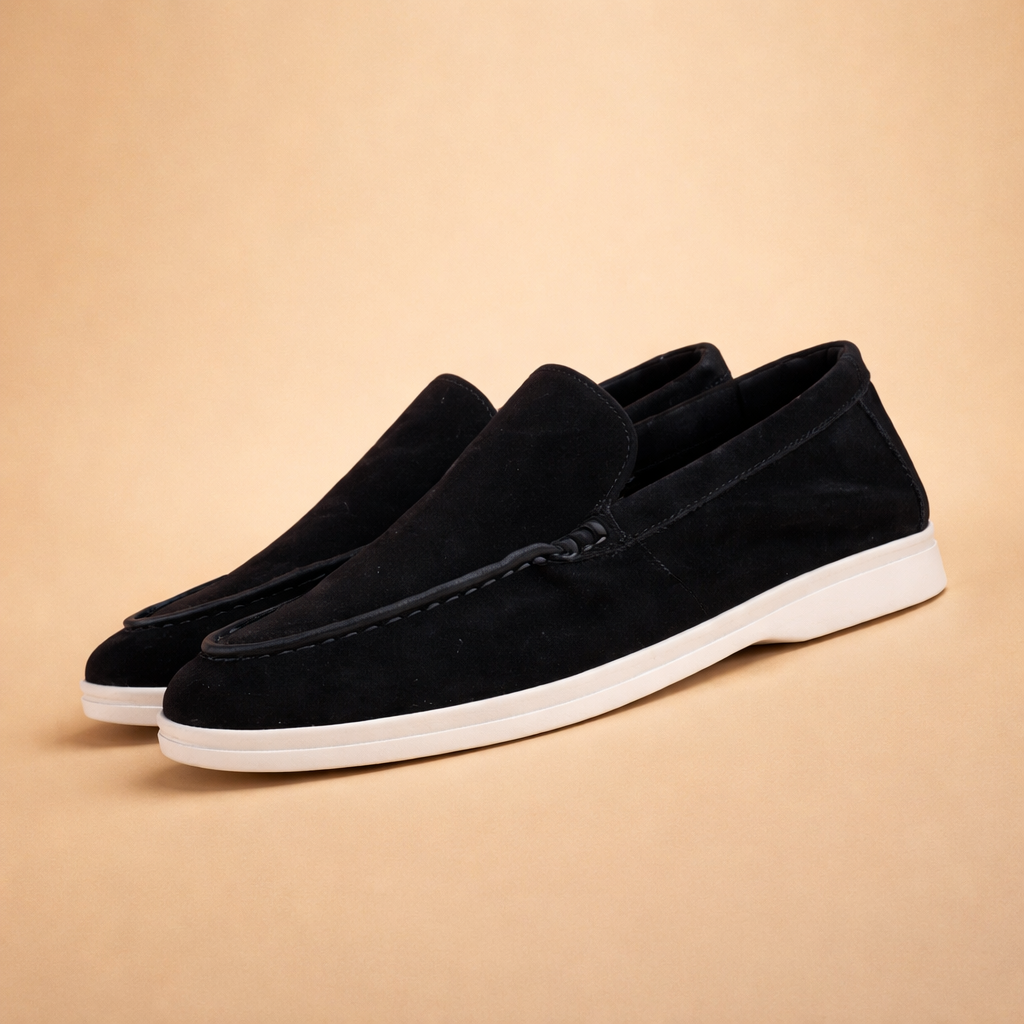 Mocassini Uomo Slip-On Pelle Eleganti Minimalisti