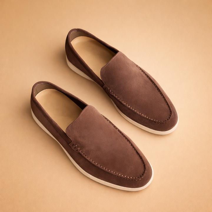 Mocassini Uomo Slip-On Pelle Morbida Comfort