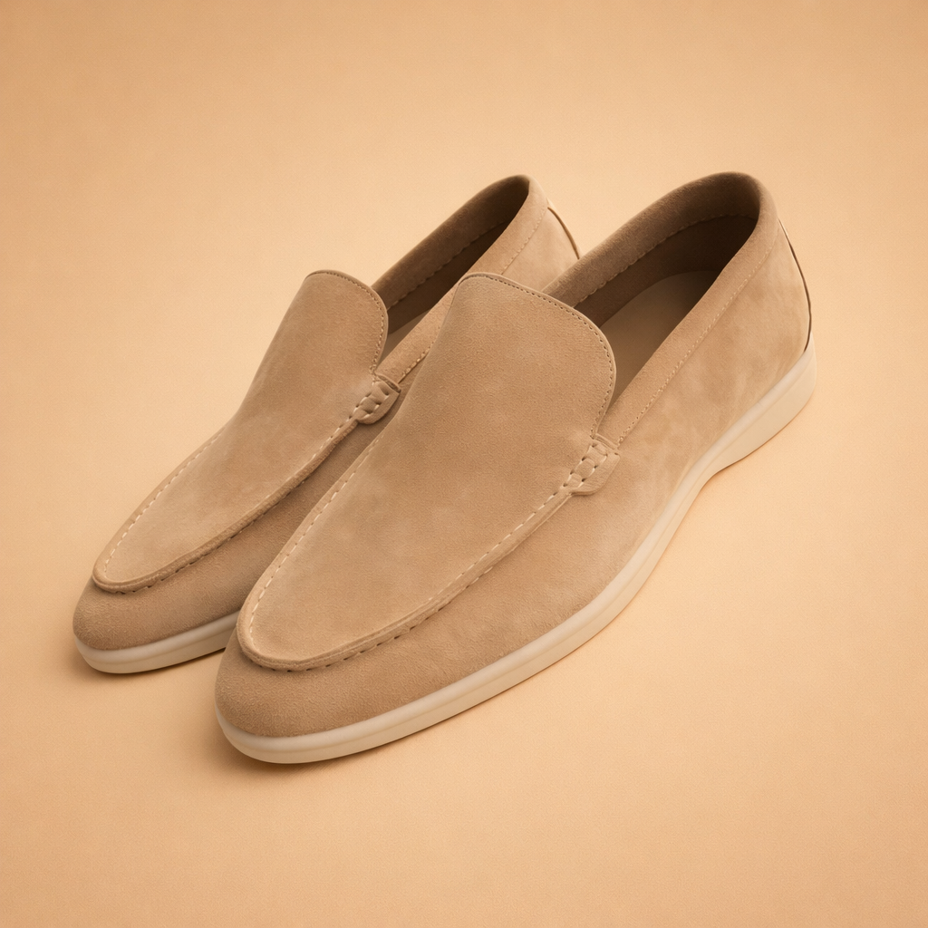 Mocassini Uomo Slip-On Pelle Morbida Comfort