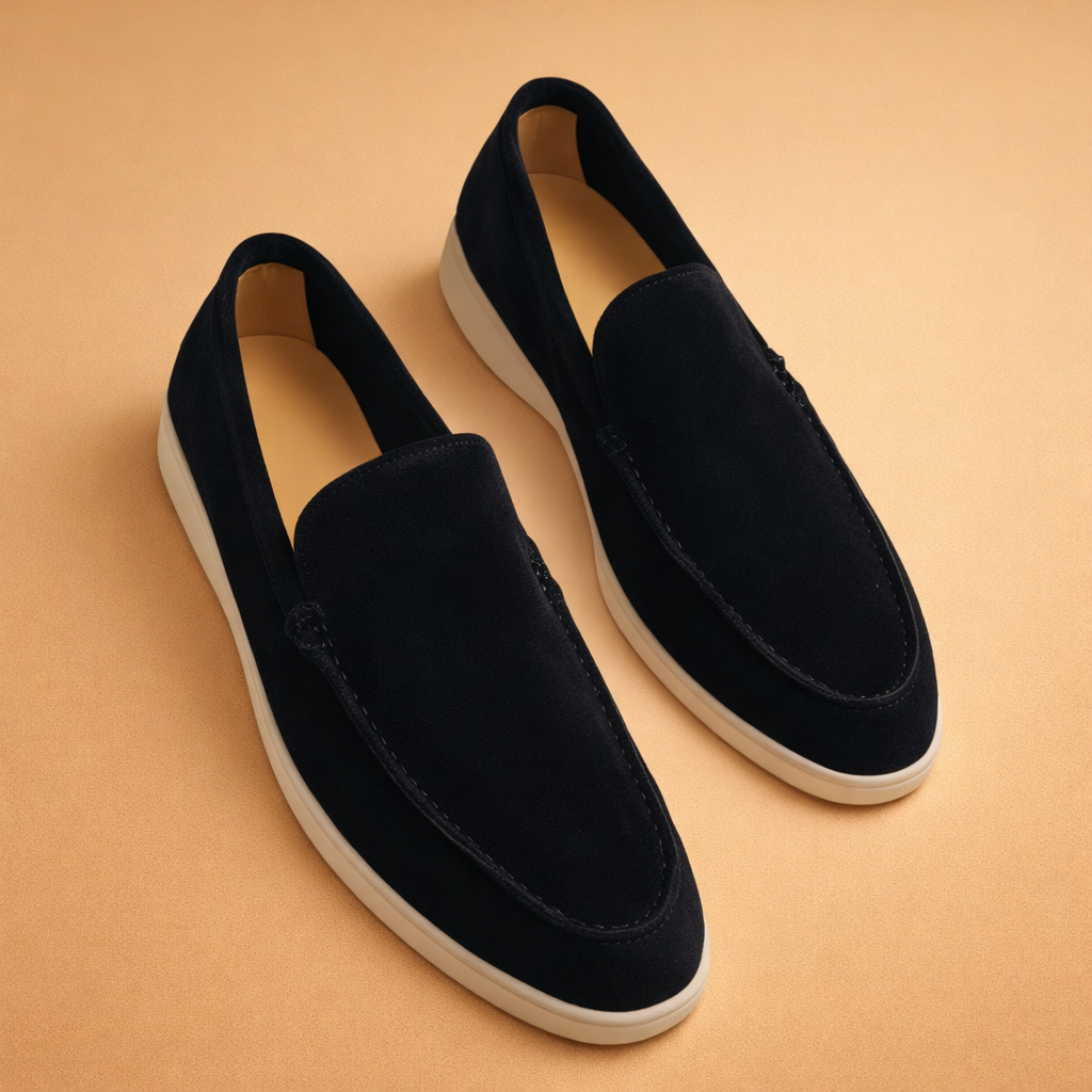 Mocassini Uomo Slip-On Pelle Morbida Comfort