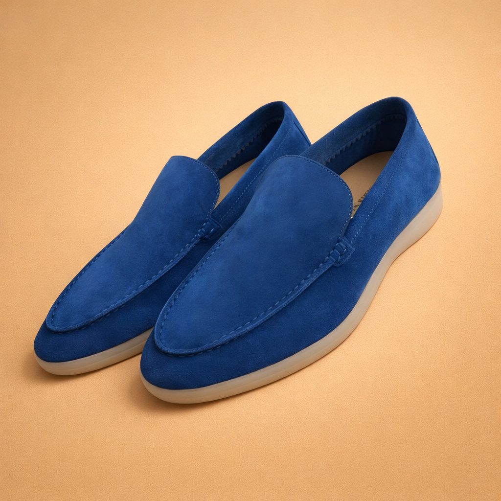 Mocassini Uomo Slip-On Pelle Morbida Comfort