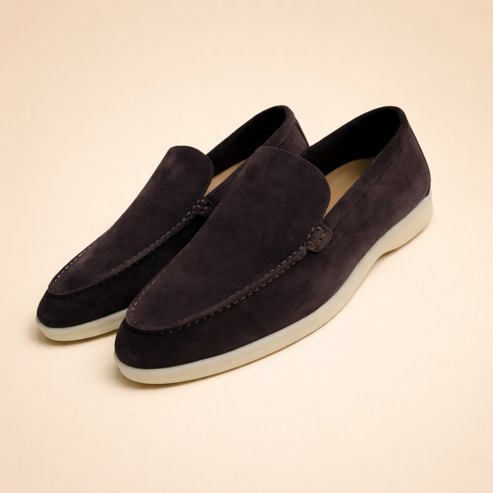Mocassini Uomo Slip-On Pelle Morbida Comfort