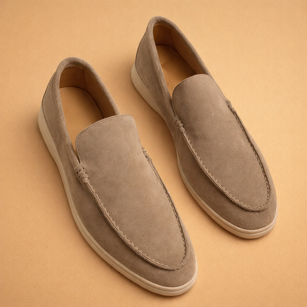 Mocassini Uomo Slip-On Pelle Morbida Comfort