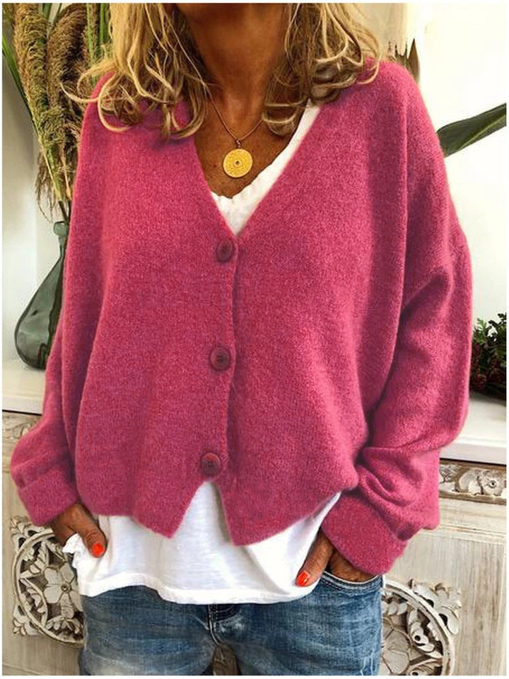 Gilet Donna in Maglia Elegante Vestibilità Classica