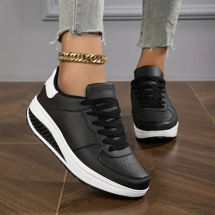 Sneakers Donna Ortopediche Traspiranti Lacci Comode Supporto - Vesarelli