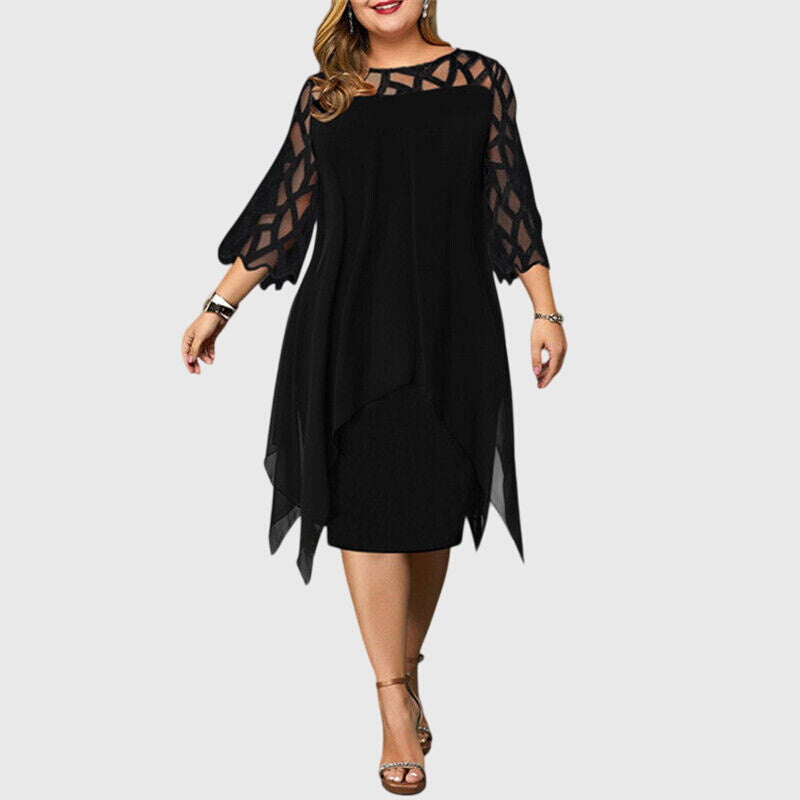 Abito Donna Stile Raffinato Vestibilità Curata
