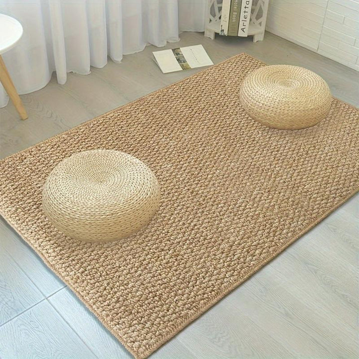 Zerbino dIngresso Unisex in Paglia di Riso Naturale Rustico