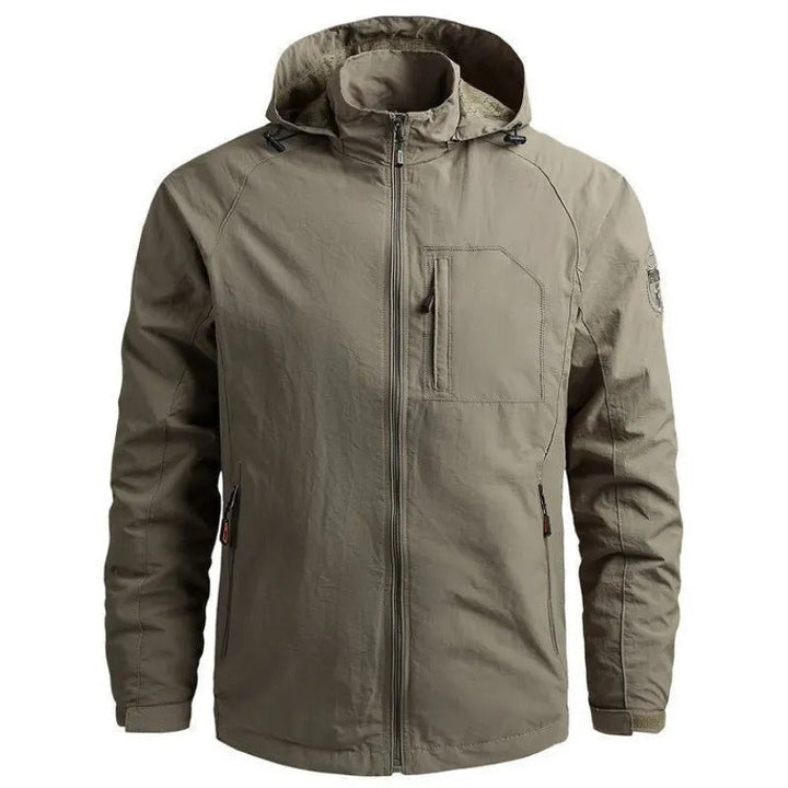 Giacca Cargo Uomo Impermeabile Leggera Stile Casual Confortevole