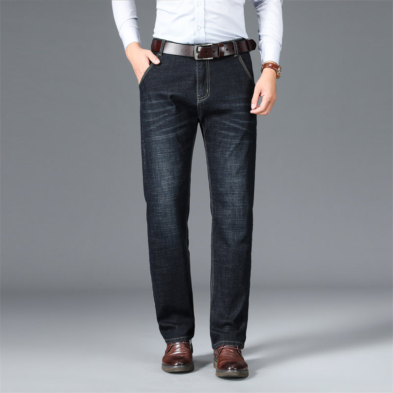 Jeans Uomo Foderati Lana Comfort