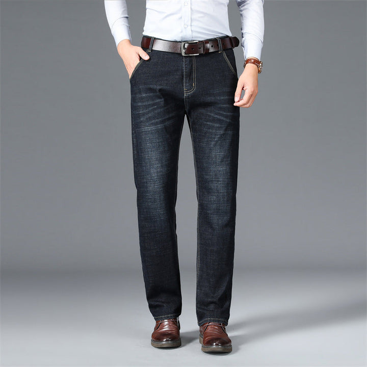 Jeans Uomo Foderati Lana Comfort