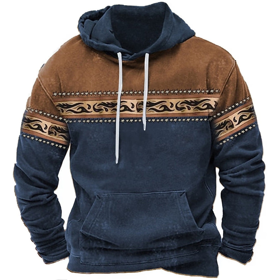 Felpa Uomo con Cappuccio Estiva Stile Vintage - Vesarelli
