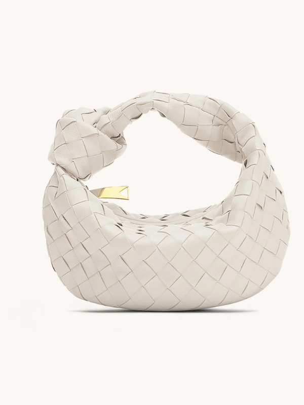 Borsa Donna Intrecciata in Materiale Morbido Tracolla Regolabile