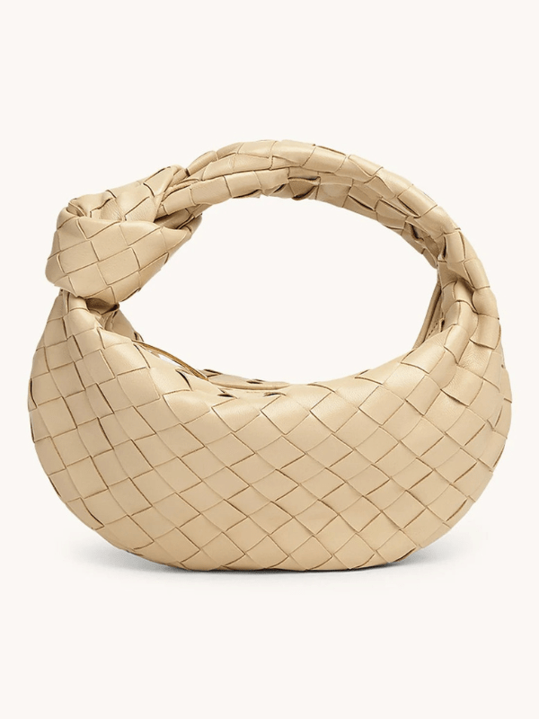 Borsa Donna Intrecciata in Materiale Morbido Tracolla Regolabile