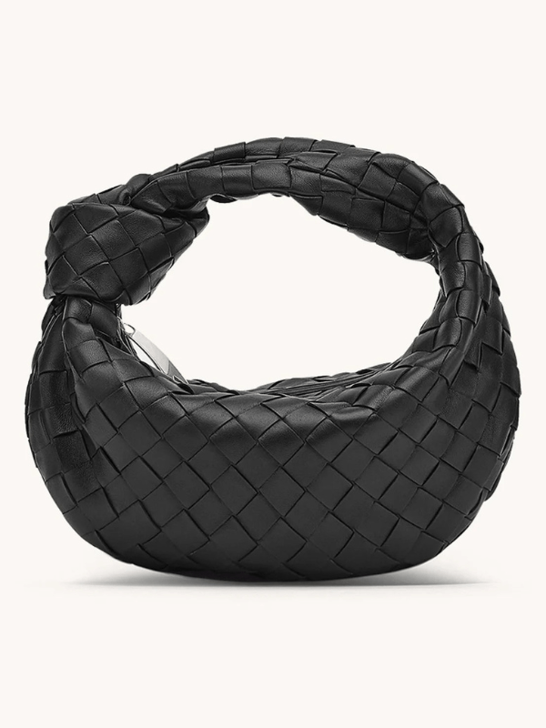 Borsa Donna Intrecciata in Materiale Morbido Tracolla Regolabile
