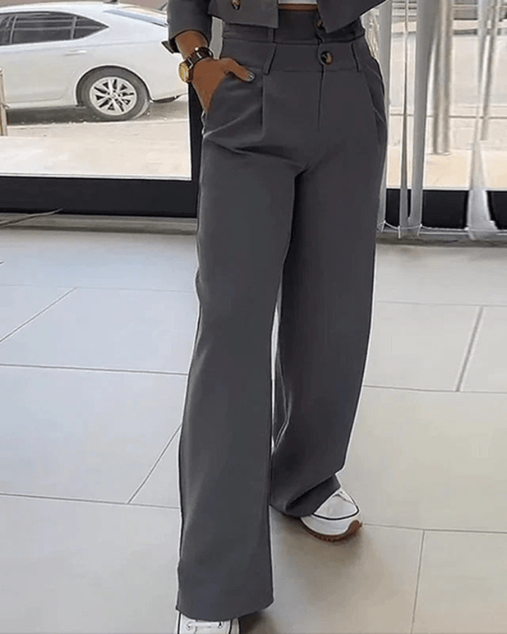 Completo Donna Pantaloni e Blazer Vestibilità Classica