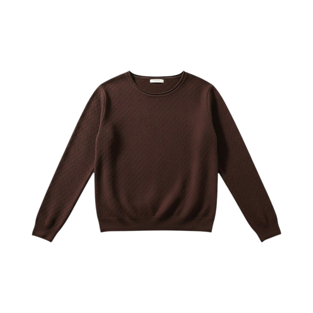 Maglione Uomo Cotone Girocollo Maniche Lunghe - Vesarelli