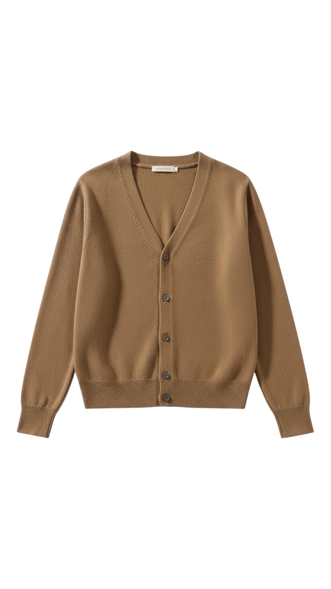 Cardigan Donna Cotone Bottoni Scollatura a V Manica Lunga