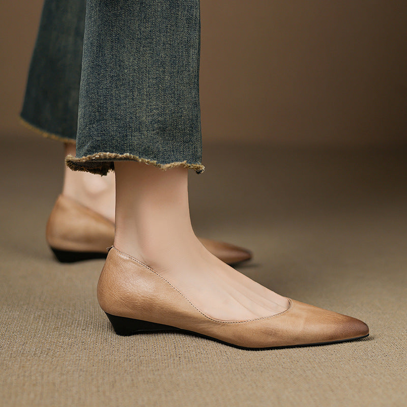 Flats Donna Punta Raffinata Elegante - Vesarelli