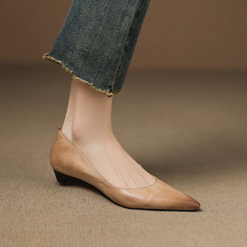 Flats Donna Punta Raffinata Elegante - Vesarelli