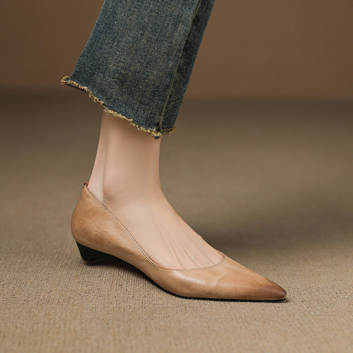 Flats Donna Punta Raffinata Elegante - Vesarelli