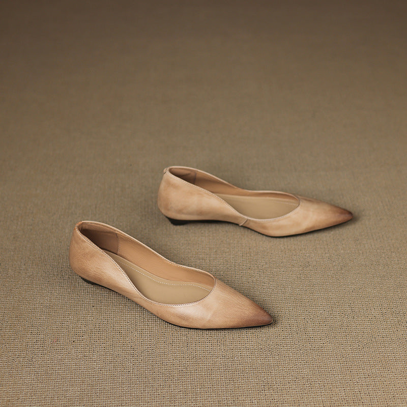 Flats Donna Punta Raffinata Elegante - Vesarelli