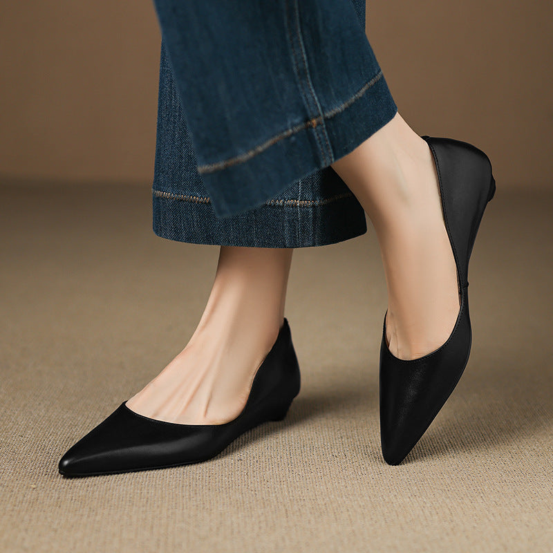 Flats Donna Punta Raffinata Elegante - Vesarelli