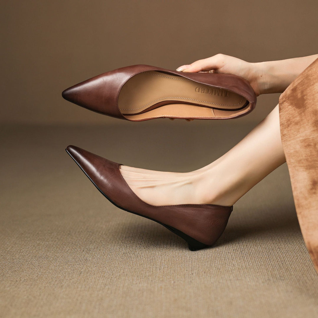 Flats Donna Punta Raffinata Elegante - Vesarelli