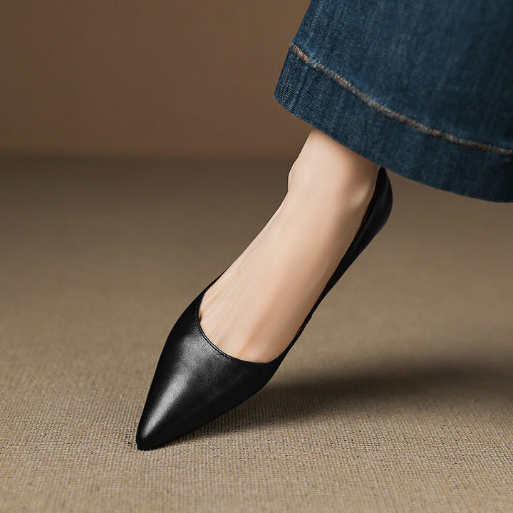 Flats Donna Punta Raffinata Elegante - Vesarelli