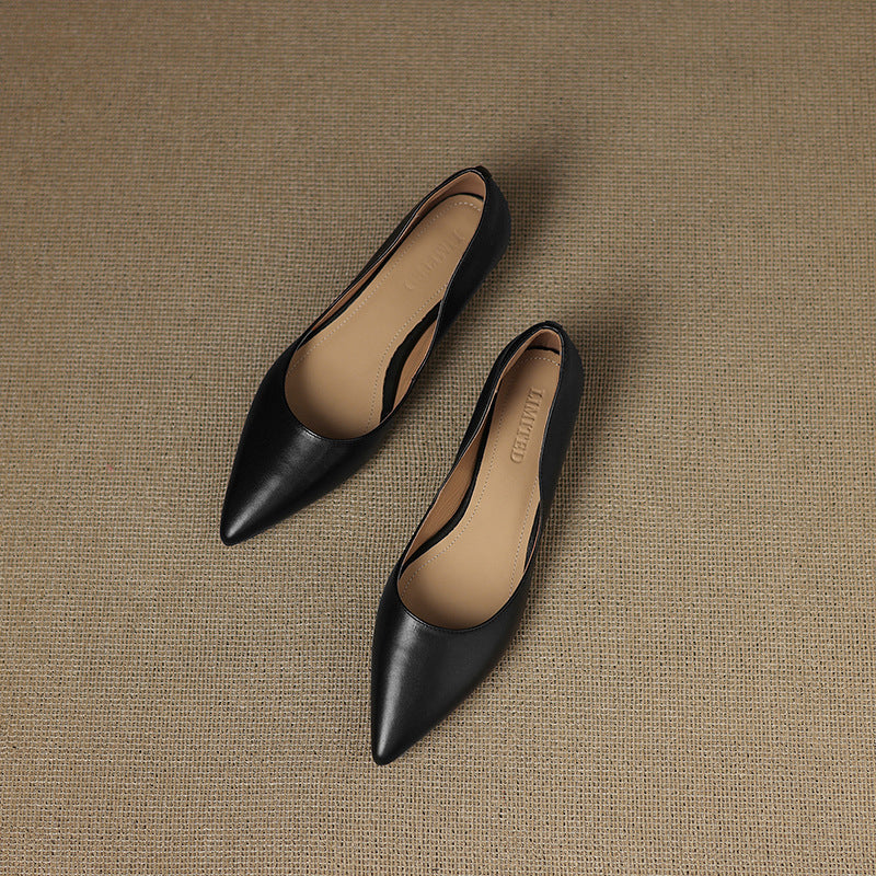 Flats Donna Punta Raffinata Elegante - Vesarelli