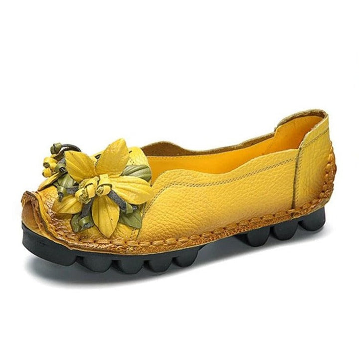 Scarpe Donna Casual Dettagli Floreali Eleganti