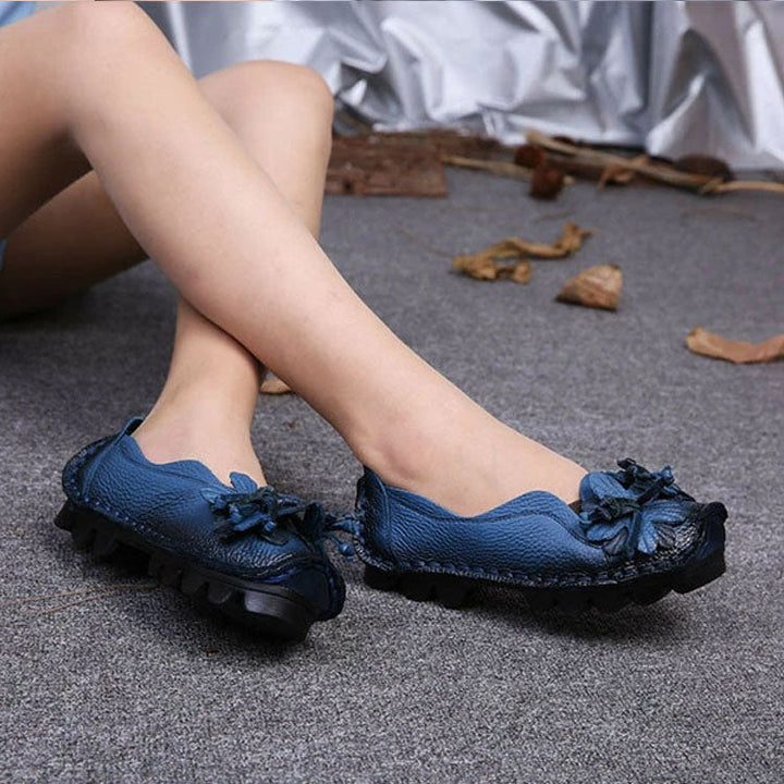 Scarpe Donna Casual Dettagli Floreali Eleganti