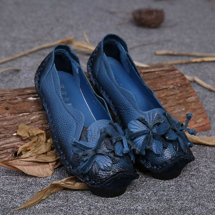 Scarpe Donna Casual Dettagli Floreali Eleganti