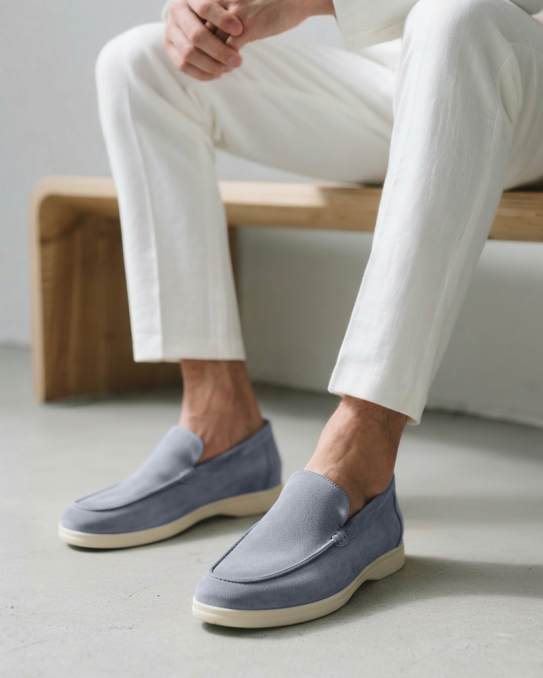 Mocassini Uomo in Suede Comfort Elegante Quotidiano