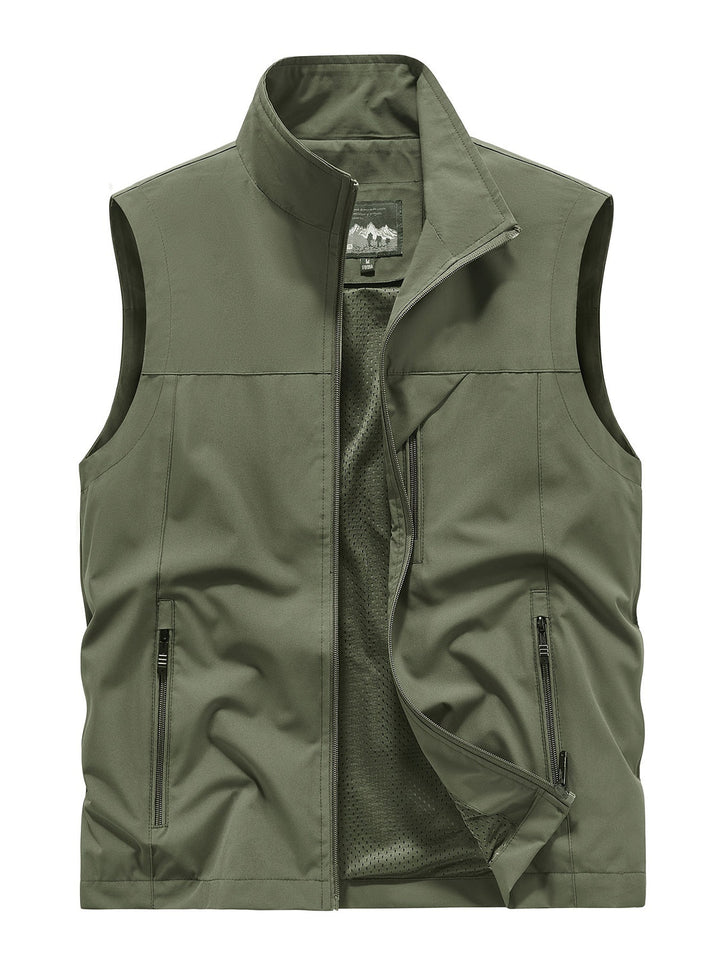 Gilet Uomo Softshell Tecnico Antivento Leggero Idrorepellente
