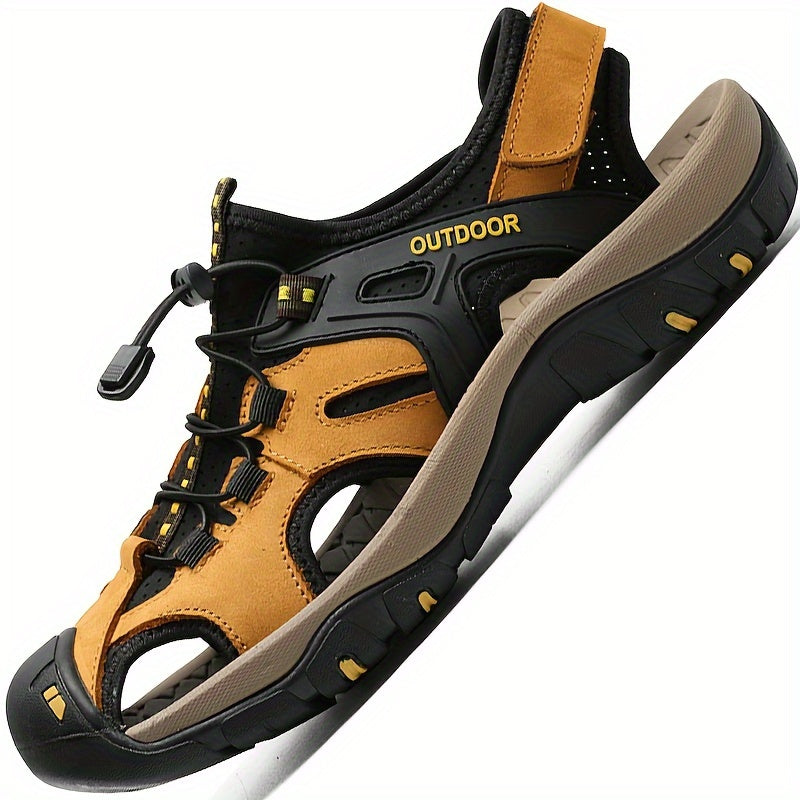 Sandali Uomo Traspiranti Resistenti Comfort per Escursioni Outdoor - Vesarelli