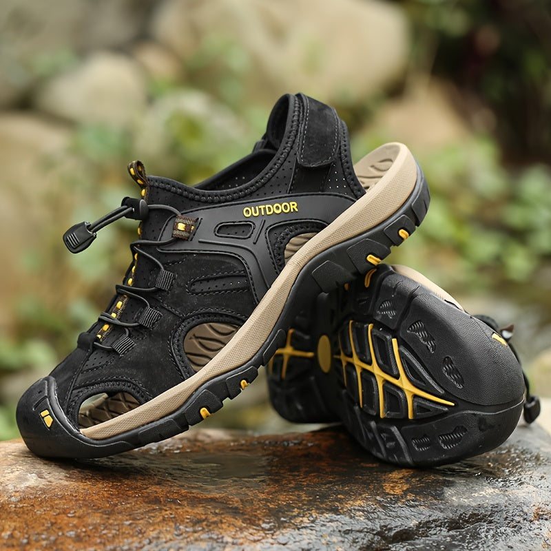 Sandali Uomo Traspiranti Resistenti Comfort per Escursioni Outdoor