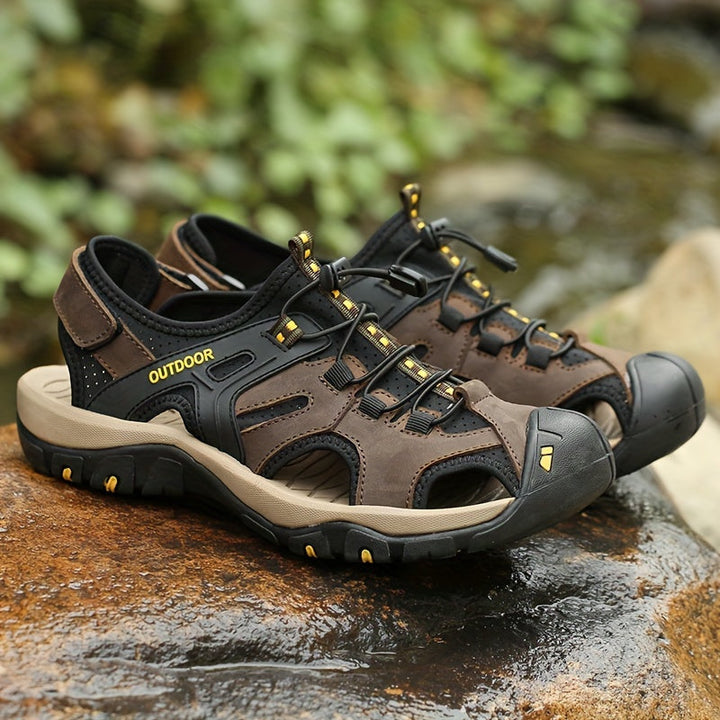 Sandali Uomo Traspiranti Resistenti Comfort per Escursioni Outdoor