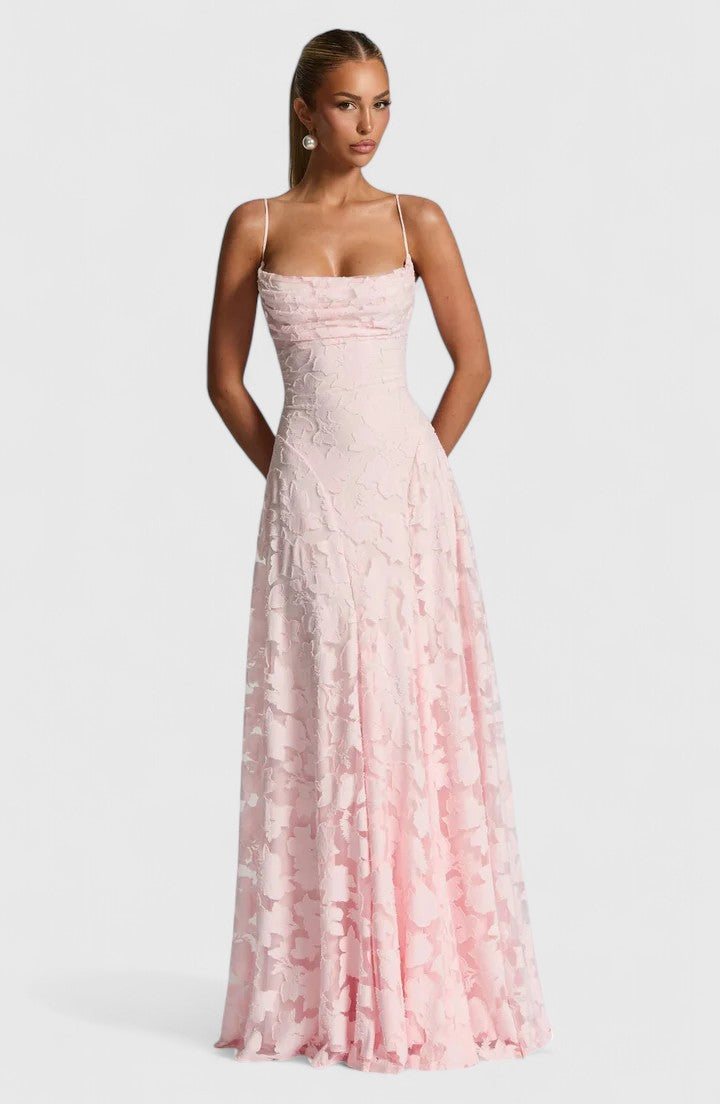 Abito Maxi Donna Linea Allungante Stile Sofisticato - Vesarelli