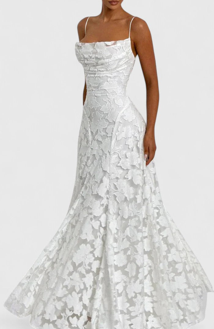 Abito Maxi Donna Linea Allungante Stile Sofisticato