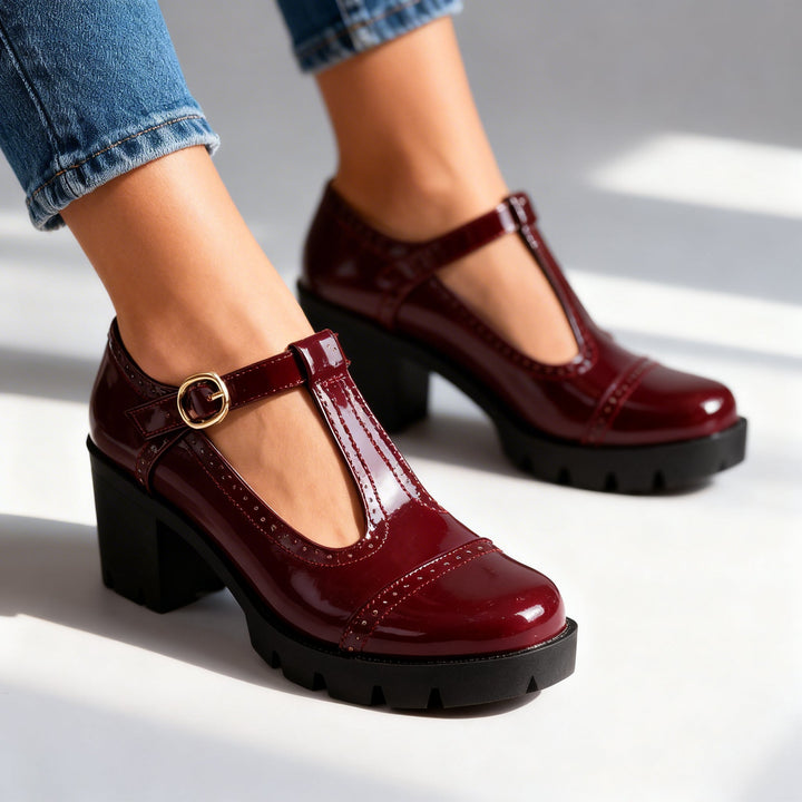 Mocassini Uomo Classici in Pelle Stile Brogue Elegante