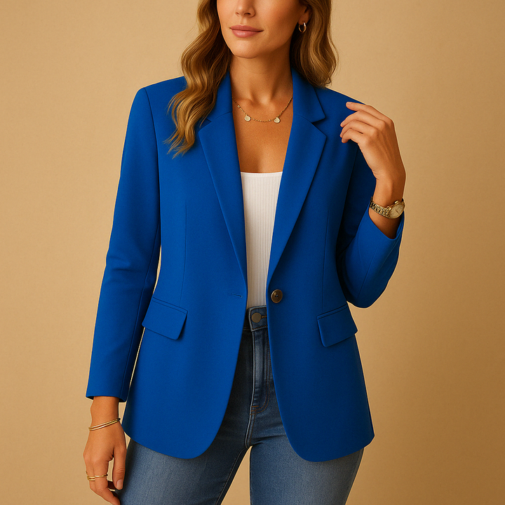 Blazer Donna Slim Fit Elasticizzato Design Aderente