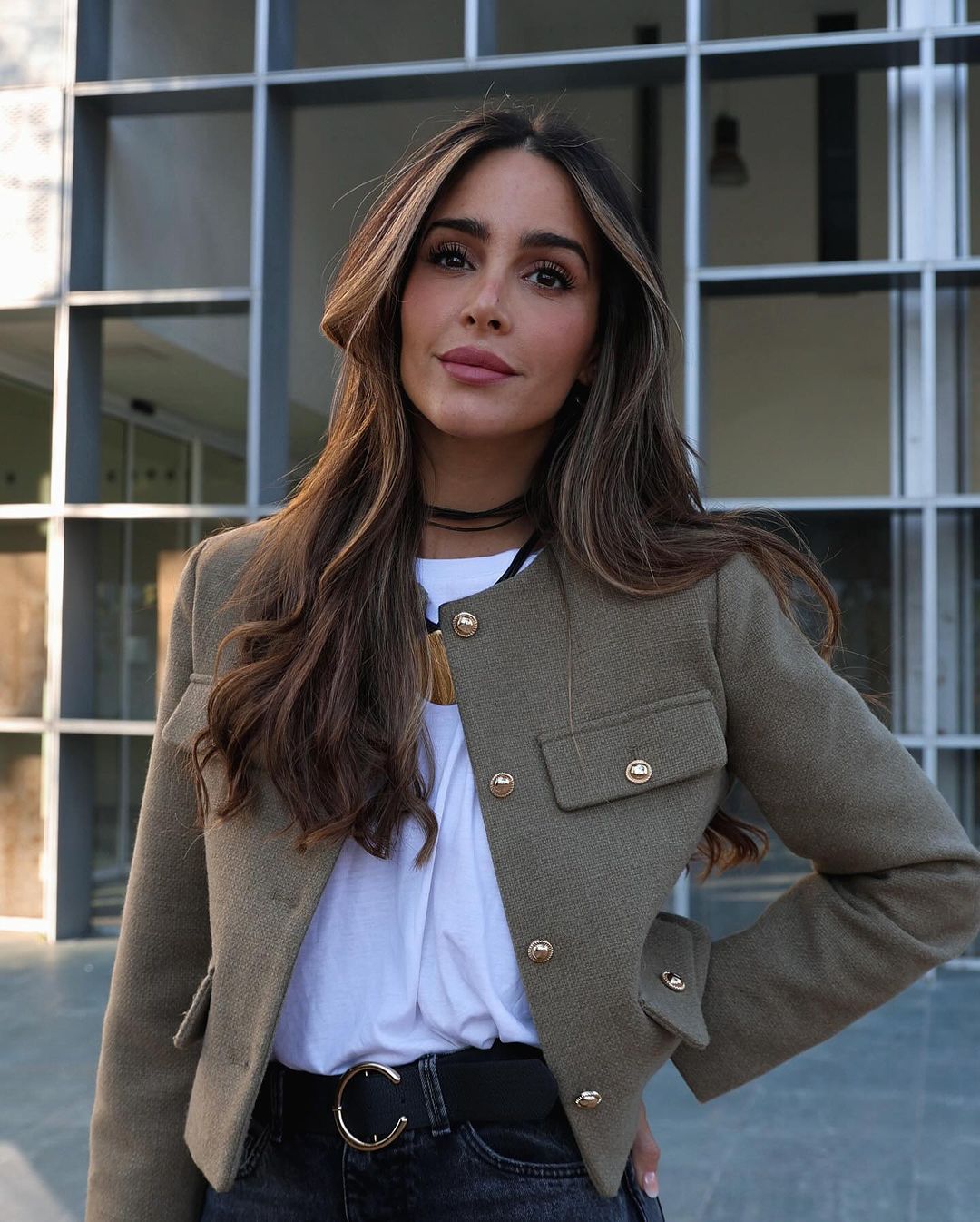 Giacca Donna Cropped Bottoni Eleganti Stile Moderno - Vesarelli