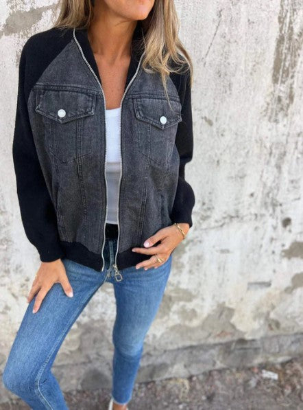 Giacca Jeans Donna Taglio Moderno Slim Fit - Vesarelli