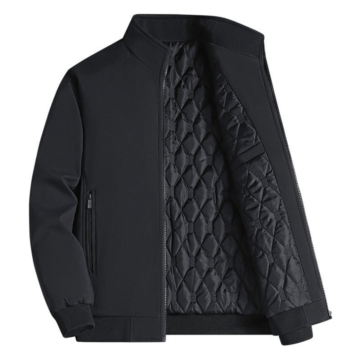 Giacca Uomo Trapuntata Geometrica Vestibilità Regolare Casual - Vesarelli